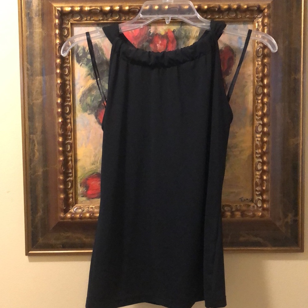 Cache Keyhole Back Grecian Style Sleeveless Stret… - image 2